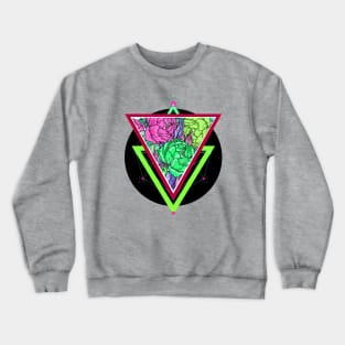 Flower Triad Analogous Crewneck Sweatshirt